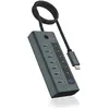 Icy Box IB-HUB1457-C31 Hub 7 ports IcyBox Hub USB 3.2 Gen 2 Type-C retail