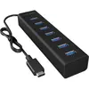 Raidsonic Centre Ib-1700-c3 7 Ports Usb-c