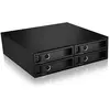 Icy Box ICY BOX IB-2242SSK 13,3 cm (5,25") Plateau de stockage Noir