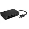 Icy Box ib-cr401-c3 usb 3.0 (3.1 gen 1) type-c noir lecteur de carte mémoire