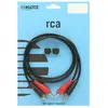 Accessoires guitares KLOTZ AT-CC0300 BASIC RCA NOIR 3 M Câble RCA