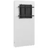 Hagor Meuble pour supports 800x600mm blanc / noir 90kg/65-86"/hauteur ...