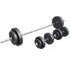 GORILLA SPORTS Set d'haltères de 60 KG (avec disques plastique)