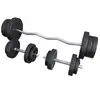 Set d haltères avec poids Verrouillage par ressort Gorilla Sports