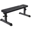 Banc plat ajustable Noir Gorilla Sports