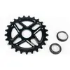 Saltbmx Centre Couronne CNC 28T en Alliage 6061-T6 Noir avec Adaptateur