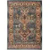 THEKO Tapis d'orient nomade tissé machine - Vert 90x160 cm