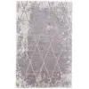 Tom Tailor Tapis graphique et brillant tissé machine Argent 80x150 cm