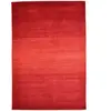 Tapis dégradé de couleur en laine Rouge 90x160