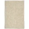 THEKO Tapis flokati en laine vierge naturel 70x140 cm