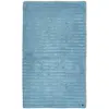 Tom Tailor Tapis de bain structure fait à la main Bleu 60x100