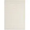 THEKO Tapis tufté main en laine naturelle Beige 60x90 cm
