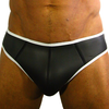 Jockstrap en néoprène Noir-Blanc XL