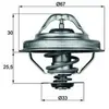 Thermostat, liqiuide de refroidissement MAHLE, par ex. pour BMW, Volvo, Alpina