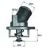 MAHLE Aftermarket Thermostat d'eau pour OPEL: Kadett, Vectra, Monterey, Calibra, Astra, Ascona (Ref: TI 2 92)
