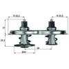 MAHLE Aftermarket Thermostat d'eau (Ref: TX 33 75D)