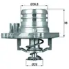 Thermostat, liqiuide de refroidissement MAHLE, par ex. pour Opel, Vauxhall