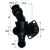 Thermostat, liqiuide de refroidissement MAHLE, par ex. pour Audi, Seat