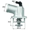 Thermostat, liqiuide de refroidissement MAHLE, par ex. pour Opel, Vauxhall, Chevrolet