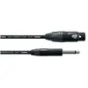 CORDIAL Câble audio XLR femelle/jack mono 5 m