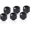 Alphacool Eiszapf. Pro 13mm 6erpack Bk  Hardtube Fitting G1/4 - 10