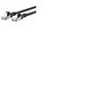 Btr 1308450500-E RJ45 Câble réseau, câble patch CAT 6a S/FTP 0.50 m noir avec cliquet dencastrement