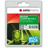 AgfaPhoto Multi pack - Pack de 4 - noir, jaune, cyan, magenta - compat...