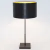 Holländer Lampe à poser Bambou, brune-noire/dorée