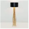 Holländer Lampadaire Capri en noir-doré