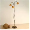 Holländer Impressionant lampadaire SNAIL 3 amp. brun et doré