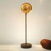 Holländer Jolie lampe Schnecke Gold en fer