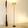 Holländer Éclatant lampadaire BANDEROLE brun et doré