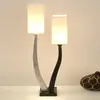 Holländer Élégante lampe à poser QUADRANGOLAR, argt 2 lps.