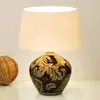 Holländer Lampe à poser Toulouse ronde, hauteur 42 cm, noire