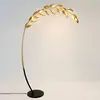 Holländer Lampe sur pied Riso, à 11 lampes, dorée