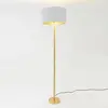 Holländer Lampadaire Cancelliere Rotonda soie blanc/doré