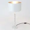 Holländer Lampe table Cancelliere Rotonda blanc/argent 57 cm