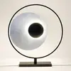 Holländer Lampe à poser Satellite en argenté-noir 58 cm