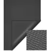 Bâche solaire à bulles pour piscine 4x6m Noire Protection Couverture C...
