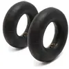 WilTec Lot 2 Chambres air Tondeuse autoportée 16x6.50-8 Enveloppe pneumatique TR87 Valve Tondeuses gazon - 51937
