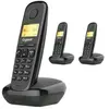 Gigaset A170Trioblack 1 Sans Fil +   2 Noirs Supplémentaires - SIEMENS