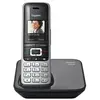 Gigaset Premium 100 - Téléphone sans fil avec ID d'appelant - ECO DECT\GAP - noir