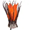 Woru Lampe à poser florale Stella, orange