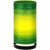 Woru Lampe à poser Julie enroulée avec fils, verte