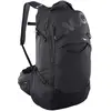 Sac avec protection dorsale evoc trail pro blackline 26l noir