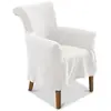 LOBERON Chaise Amherst, blanc (65 x 63 x 89cm)