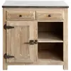 LOBERON Buffet Wiltshire, marron (58.5 x 86 x 85.5cm)