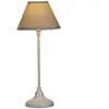 LOBERON Lampe à poser Swindon, beige/blanc vieilli (48cm)