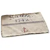 LOBERON Lot de 2 sets de table Nautic - coton - H/L env. 33/48 cm - beige