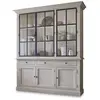 LOBERON Buffet Thilot, gris/noir (50 x 200 x 230cm)
